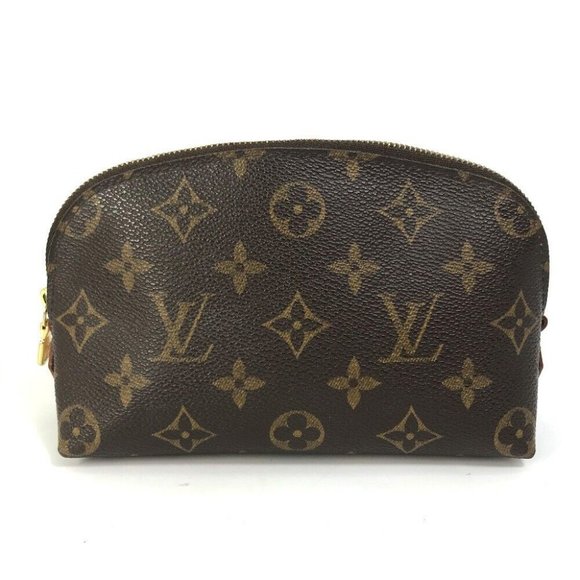 LOUIS VUITTON Monogram Pochette Makeup Cosmetics Pouch - Picture 1 of 16